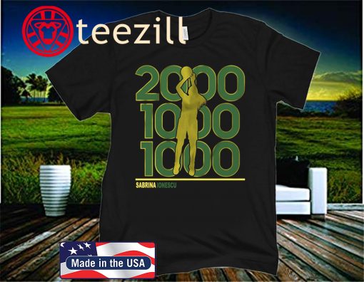 The 2,000-1,000-1,000 Club Sabrina Ionescu T-Shirt