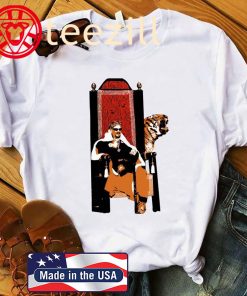 Tiger King Joe Exotic Throne Netflix Series Fan Poster Tee Shirt