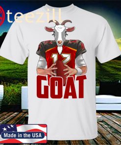 Tom Brady Goat T-Shirt Tampa Bay Football Men's Tee Shirt