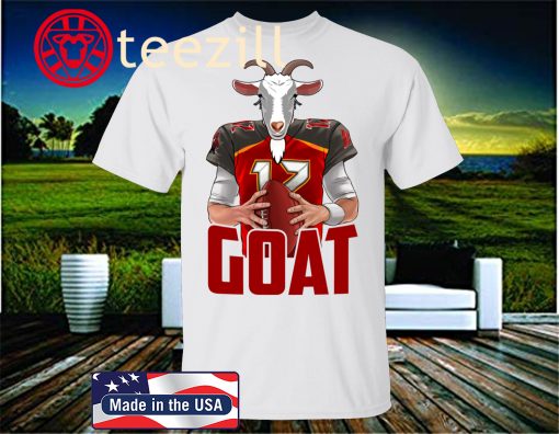 Tom Brady Goat T-Shirt Tampa Bay Football Men's Tee Shirt