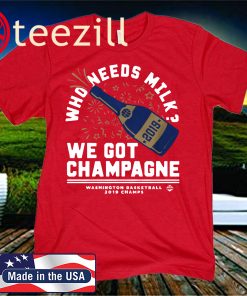 We Got Champagne Shirt D.C. Basketball - WNBPA Licensed