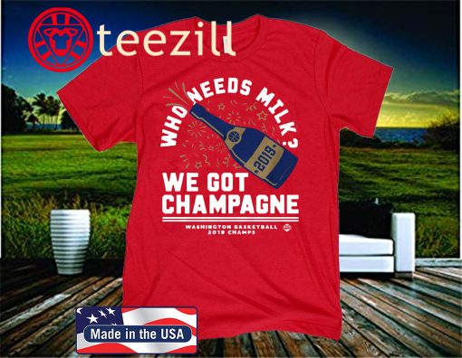 We Got Champagne Shirt D.C. Basketball - WNBPA Licensed