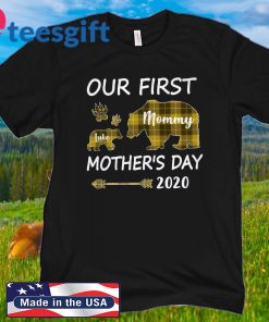 Women's Mom Baby Matching Outfits Our First Mothers Day 2020 T-Shirt