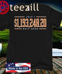 New York Baseball Tee Bobby Bonilla's $1,193,248.20 Tee Shirt