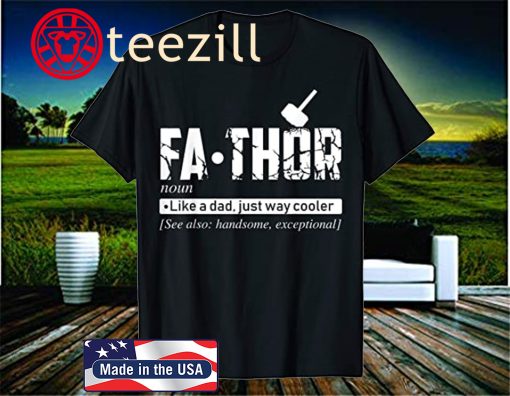 Fathor 2020 Shirt For Father's Day 2020 Best Gift For Dad Tee