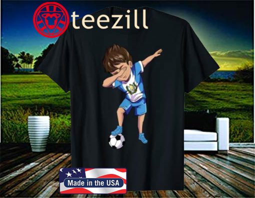 Dabbing Soccer Boy Patojo Guatemala Jersey T-Shirt