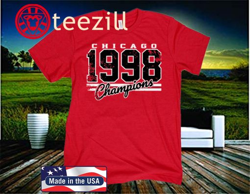 Chicago Bulls 1998 Champions T-Shirt