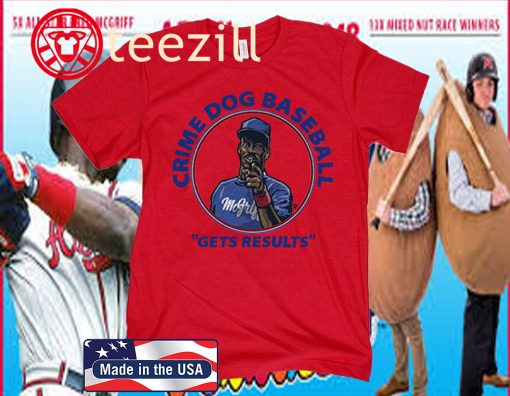 Get your Fred McGriff 'Crime Dog Baseball' T-Shirt