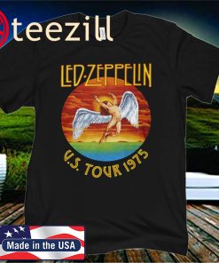 Led Zeppelin USA 1975 Concert Tour 2020 T-Shirt