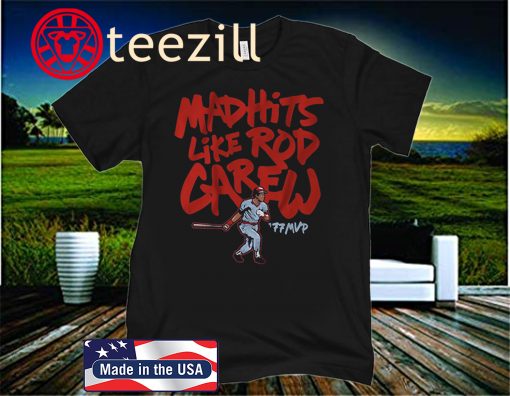 Mad Hits Like Rod Carew Minnesota T-Shirts