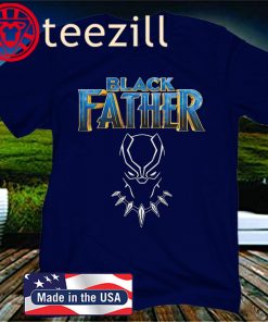 Marvel Avengers Black Panther Black Father's Day TShirt