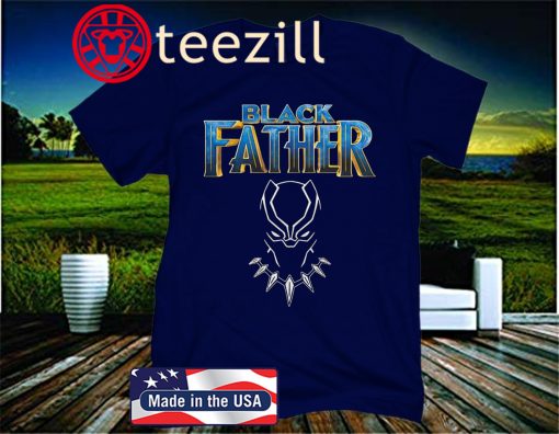 Marvel Avengers Black Panther Black Father's Day TShirt