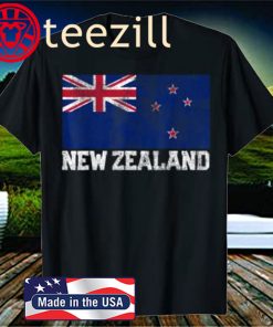 New Zealand Flag National Pride Roots Country Family Nation T-Shirt