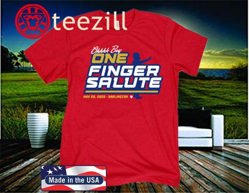 One Finger Salute Racing T-Shirt