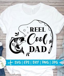 Reel Cool Dad Gift Father's Day US Shirt