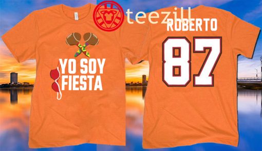 Rob Gronkowski Wears Yo Soy Fiesta T-Shirt