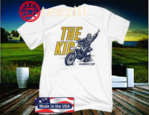 Robin Yount T-Shirt, The Kid, Milwaukee - MLBPAA Licensed