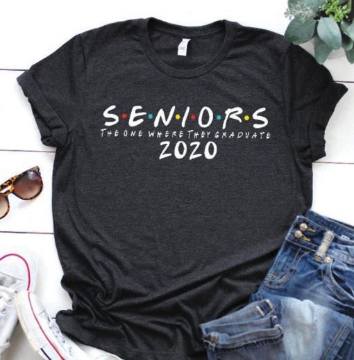 Seniors 2020, Class of 2020, T-Shirt Senior, Shirt Graduate, Graduation Gift, senior 2020