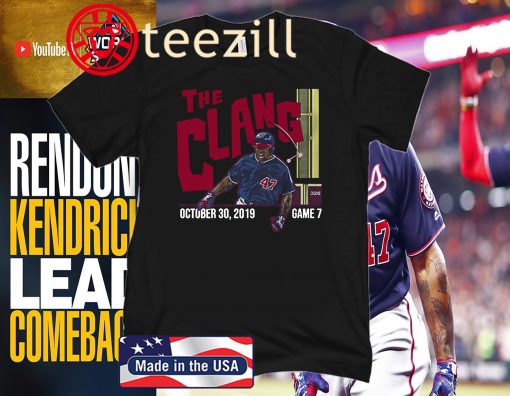 THE CLANG ADULT HOWIE KENDRICK SHIRT