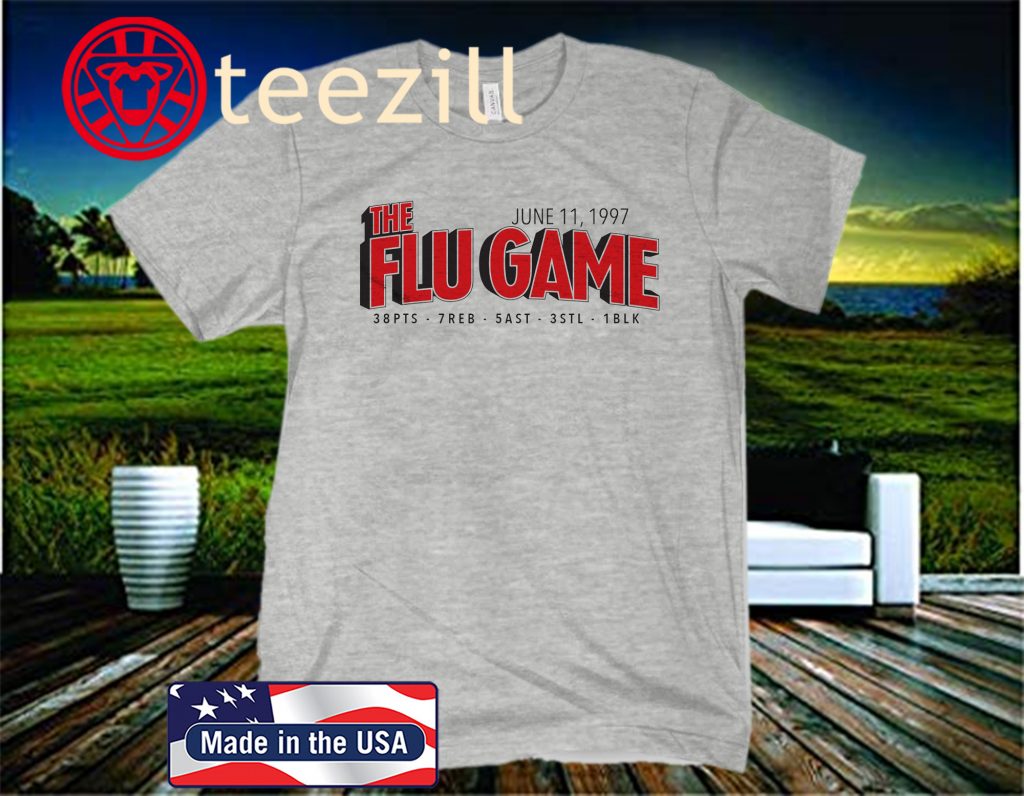 flu game shirt