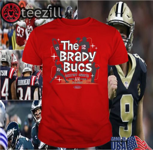 The Brady Bucs Destiny Calls Brady And Gronk Shirt