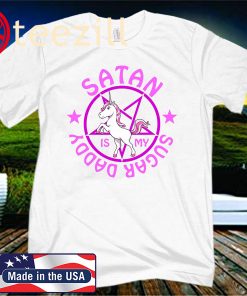 Unicon Satan Is My Sugar Daddy T-Shirt