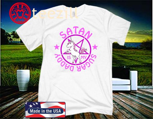 Unicon Satan Is My Sugar Daddy T-Shirt