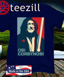 White Obi Corbynobi Jeremy Corbyn Unisex T-Shirt