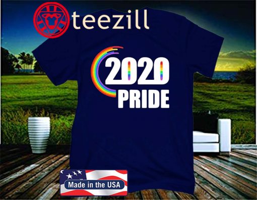 2020 Rainbow Pride Month LGBT American T-Shirt