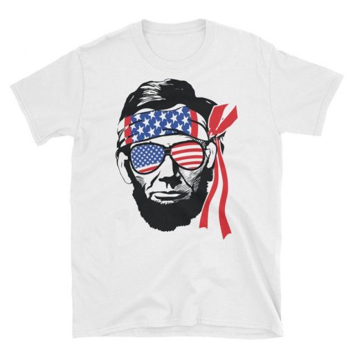 Abraham Lincoln Unisex Patriotic T-Shirt american flag shirt