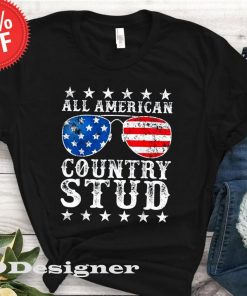 All American STUB Boy Country 4th of July USA Flag Shirt- INDEPENDENCE Day - Usa Flag- America Flag -Memorial Day Gift Shirt