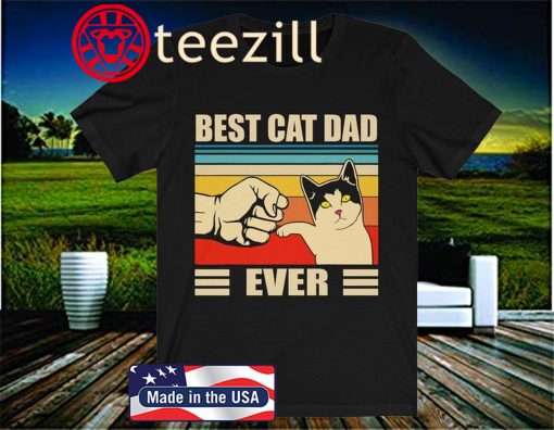 Best Cat Dad Ever - Best Cat Daddy - Unisex Jersey Short Sleeve Soft Touch Tee