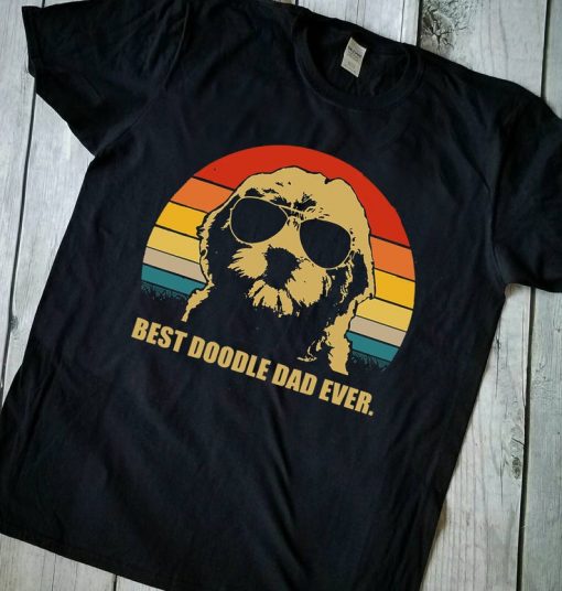 Best doodle dad ever shirt, doodle dad shirt fathers day 2020 T-shirt