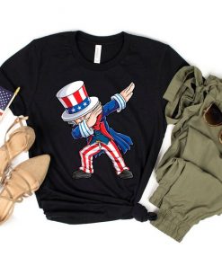 Dabbing Uncle Sam - 4th of July T-Shirt