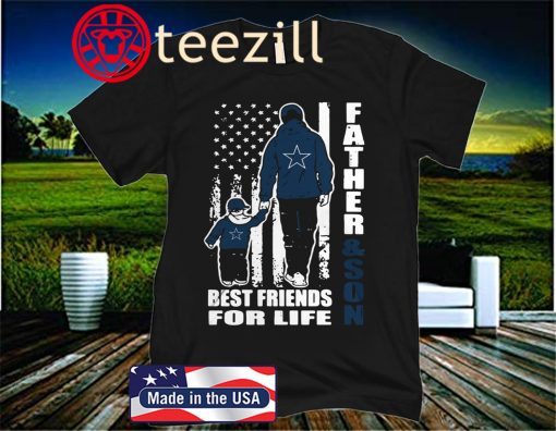 Dallas Cowboy - Father & Son Best Friend For Life Shirt