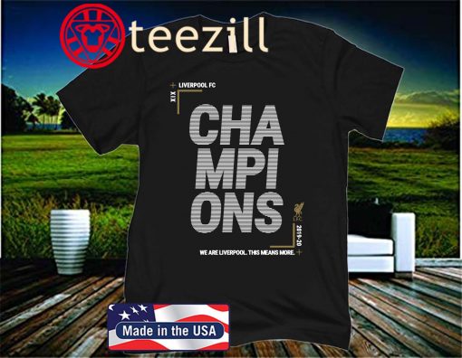 LFC Junior Premier League Champions 19-20 T-Shirt