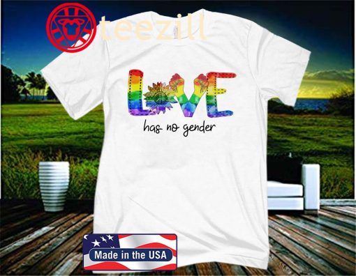 LGBT Love Has No Gender Sunflower 2020 Shirt