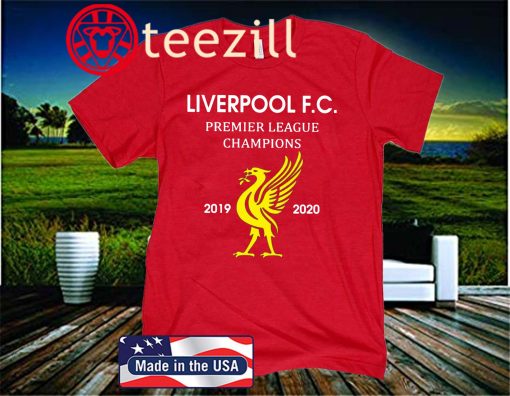 LIVERPOOL LFC PREMIER LEAGUE CHAMPIONS 2019 - 2020 T-Shirt