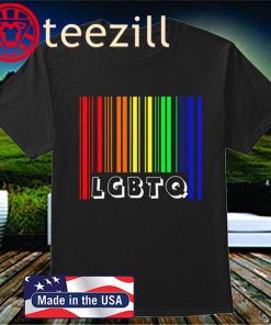 Lgbt Pride Month Lgbtq Rainbow Barcode Shirt