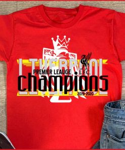 Liverpool FC League Champions 2020 Reds fan Shirt
