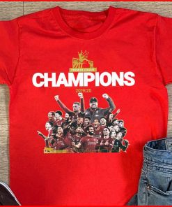 Liverpool FC Never Walk Alone League Champions 2020 Reds fan Football Fan Liverpool T-shirt