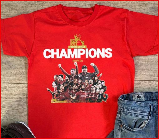 Liverpool FC Never Walk Alone League Champions 2020 Reds fan Football Fan Liverpool T-shirt