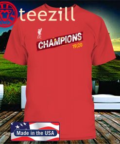 Liverpool FC – Premier League Champions 19-20 Red TShirt