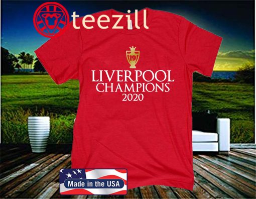 Liverpool Gold 2020 TShirt Champions League Winners 19 Gift Top NEVER GIVE UP!