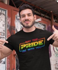May The Pride Be With You, Pride Shirt, Pride 2020, Love Wins, Pride Month, Retro Pride Shirt