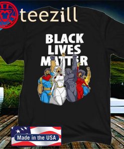 Men's Black Lives Matter Heroes Dark T-Shirt