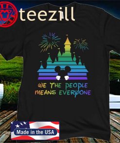 Mickey Mouse We The People Means Everyone Official T-Shirt