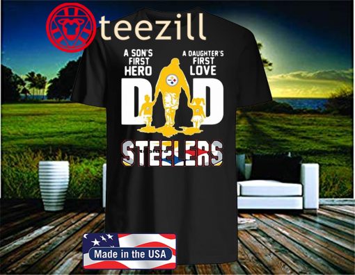 Philadelphia Eagles Dad a Son's First Hero a Daughters First Love 2020 Shirt