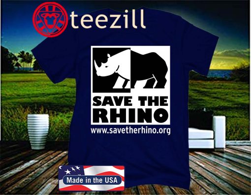 Save the Rhino Logo Shirt