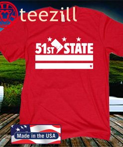 51st State Washington D.C. Official T-Shirt Limited Edition